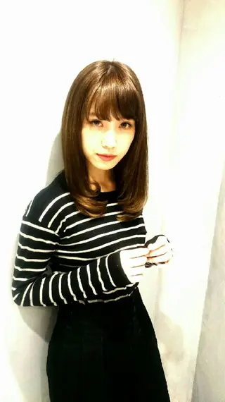 セミロング カラー パーマ 🌸銀座一丁目/美髪 矯正🌸山田 隆介のヘアスタイル