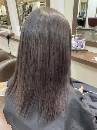ロング カラー 暖色カラー🤎Red Neo meiのヘアスタイル