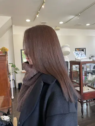 ロング 三國 栞音のヘアスタイル