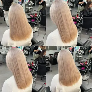 ロング カラー Cielro/ダブル カラー/西田咲希のヘアスタイル