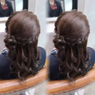 ミディアム サナ/ 秋葉原ヘアメのヘアスタイル