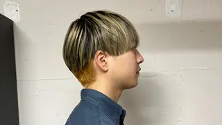 ショート カラー メンズ 🎀tokute ナオ🧸のヘアスタイル