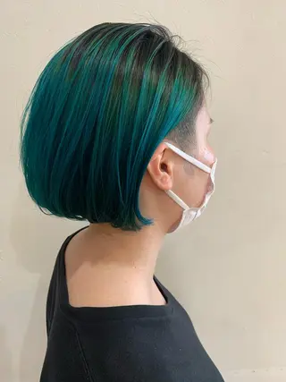 ショート カラー Freez狭間 裕美のヘアスタイル