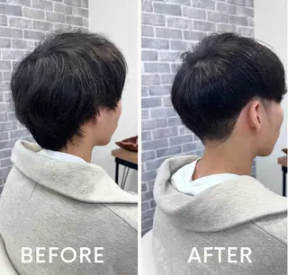 メンズ Noyヨシモト ヒロトのヘアスタイル