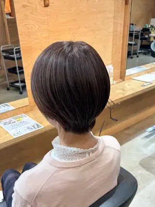 ショート Riccio所属・野村 りおのヘアスタイル