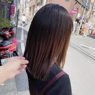 ミディアム 髪質改善特化 安東駿介のヘアスタイル