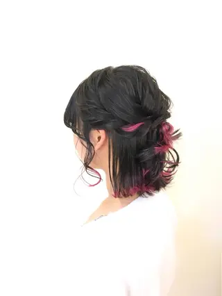 ヘアアレンジ マンツーマン 縮毛矯正/マユコのヘアスタイル