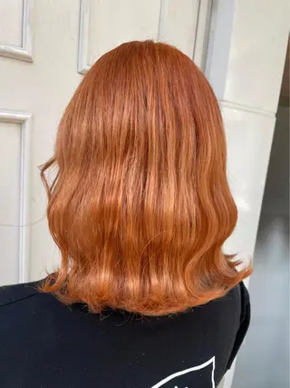 ミディアム カラー 🫟Blanco🫟 Color&Careのヘアスタイル