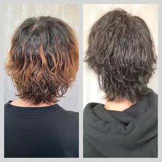 カラー 佐藤 沙也輝のヘアスタイル
