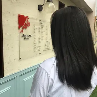 カラー garden HAIR 優月のヘアスタイル