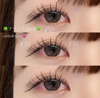 マツエク・マツパ 川副 陽のマツエク・マツパデザイン