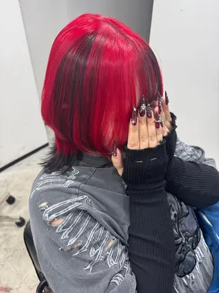 ショート カラー ヒラガカナ▼ ECLAT HAIRのヘアスタイル