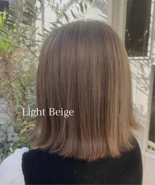 ミディアム カラー 🫟Blanco🫟 Color&Careのヘアスタイル