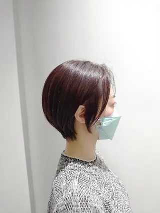 ショート カラー 🐱higajo🐱 比嘉門(ヒガジョウ)のヘアスタイル