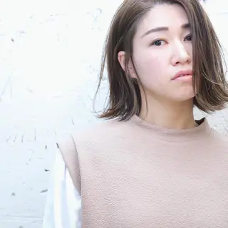 ミディアム 中山 泰徳のヘアスタイル