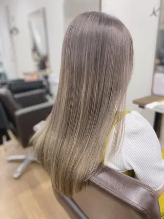 ロング カラー 森田 滉平のヘアスタイル