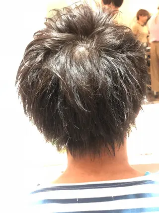 ショート メンズ 髪質改善/艶髪 永山のヘアスタイル