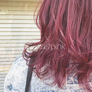 ミディアム カラー 𓅰なかがわ ふみな𓅯のヘアスタイル