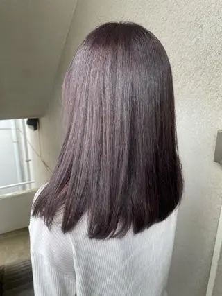 ミディアム 奥野 紗弓のヘアスタイル