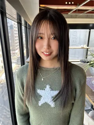 ロング カラー ブリーチ職人/ shori/店舗代表のヘアスタイル