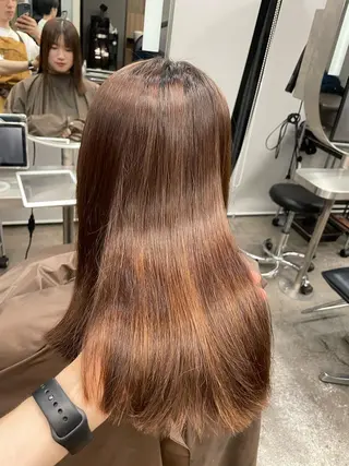 ロング カラー パーマ ヘアアレンジ メンズ キッズ ネイル マツエク・マツパ アイブロウ 高山🐬髪質改善 池袋で縮毛矯正のヘアスタイル