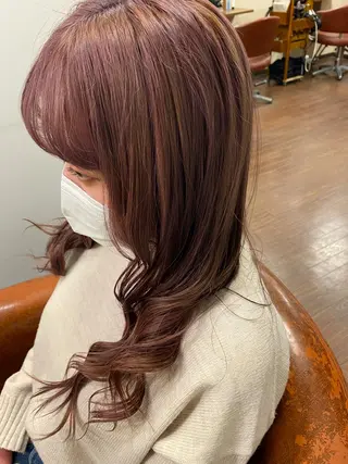 ロング カラー liL  hair サトウリョウタのヘアスタイル