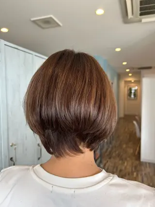 ショート 高木 瑶子のヘアスタイル