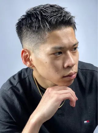 ショート 長内 健太のヘアスタイル