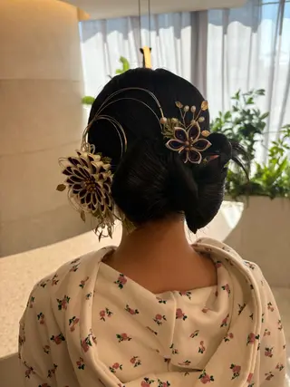 セミロング ヘアアレンジ Toiro 横浜所属・🎀レイヤー/パーマ カラー/ai🎀のヘアスタイル