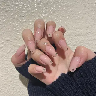 ネイル パラあり！フィルイン 美フォルムのネイルデザイン
