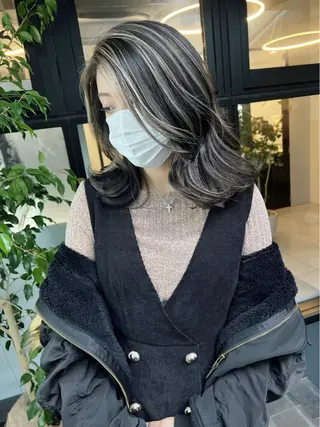 ミディアム lapis所属・副島 響のヘアスタイル