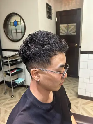 ショート メンズ 滝瀬 姫羅のヘアスタイル