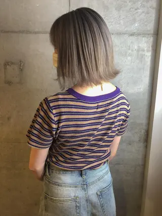 カラー 河原 楓樹のヘアスタイル