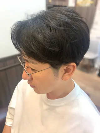 メンズ フリーランス理美容師 いさかのヘアスタイル
