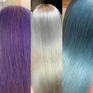 ミディアム カラー れい🫧 ハイトーン特化のヘアスタイル