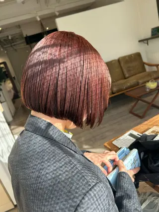 ショート カラー カラーリスト IKUHOのヘアスタイル