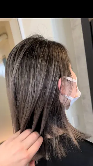 ミディアム 澤村 高宏のヘアスタイル