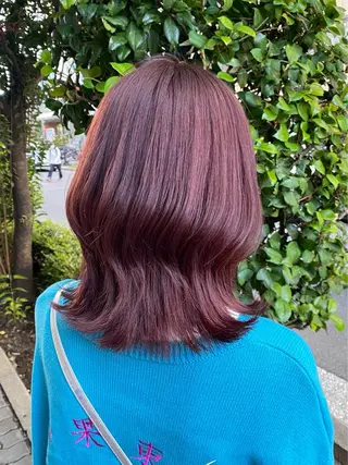 ショート カラー マンツーマン女性 美容師 奏のヘアスタイル