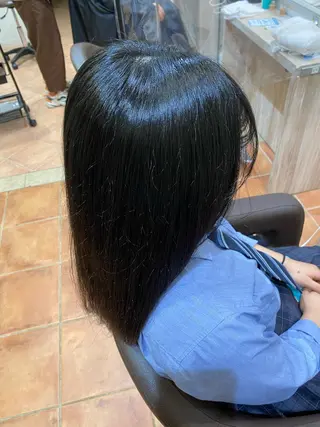 セミロング ☘️お悩み解決☘️ 岡部恒輝のヘアスタイル