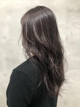 ロング カラー 狩野 羅夢のヘアスタイル