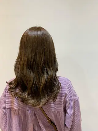 ミディアム カラー 大人かわいい×艶髪 🤍塩川のヘアスタイル
