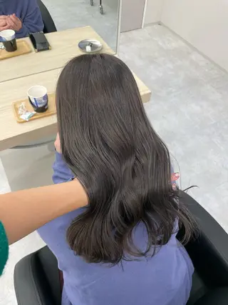 ロング カラー 抜け感style💎 𝑹𝑼𝑵𝑨のヘアスタイル