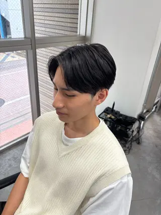 メンズ メンズ特化✨️ 韓国風パーマ🔥一八のヘアスタイル