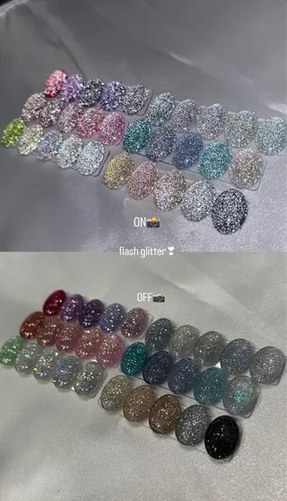ネイル パラあり！フィルイン 美フォルムのネイルデザイン