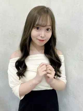 ロング sweep˖ ࣪⊹ ルカ┊ケアブリーチのヘアスタイル