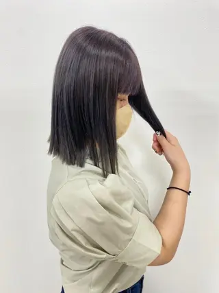 ミディアム カラー 暖色カラー・メンズ 🫧Harukaのヘアスタイル