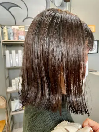 ミディアム カラー メンズ専門サロン wokeのヘアスタイル