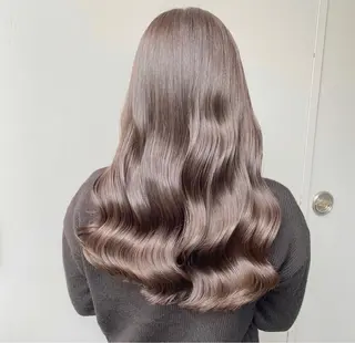 ロング カラー mao⭐️ 透明感カラー‎⭐️のヘアスタイル