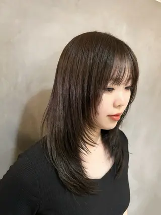 ロング RISE SWELL 江坂momoneのヘアスタイル