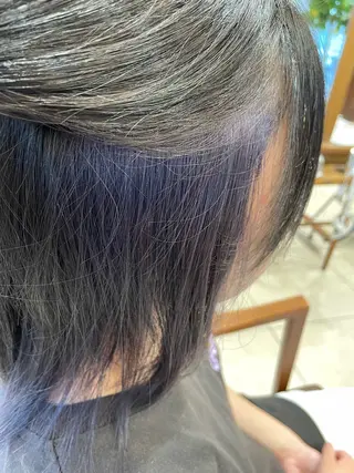 ミディアム カラー ハイトーン/寒色系 カラー/Risa🌿のヘアスタイル